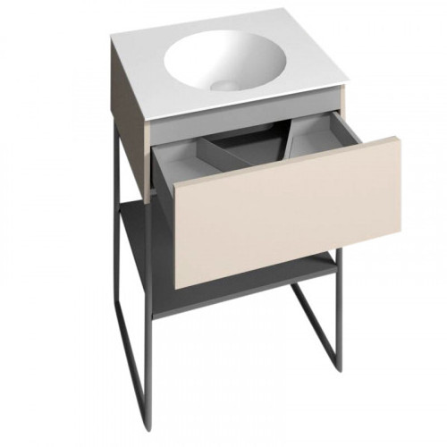 metal bathroom cabinet solid wood drawers and shelf storage Wash Basin Cabinet Small Vanities With Sink Basin Storage