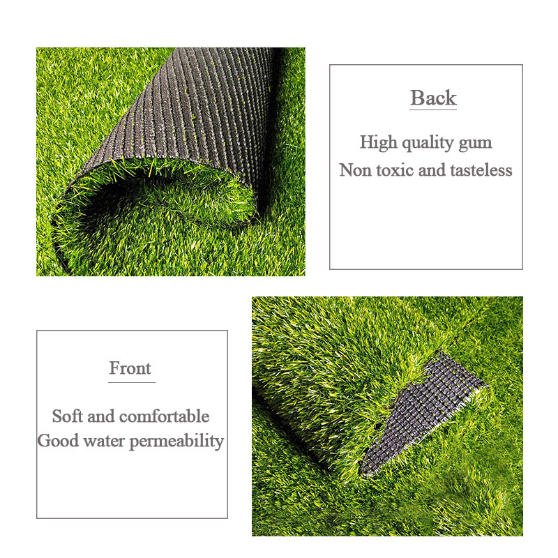 Latest Design Golf Artificial Grass Cricket Pitch Synthetic Grass for Decroction