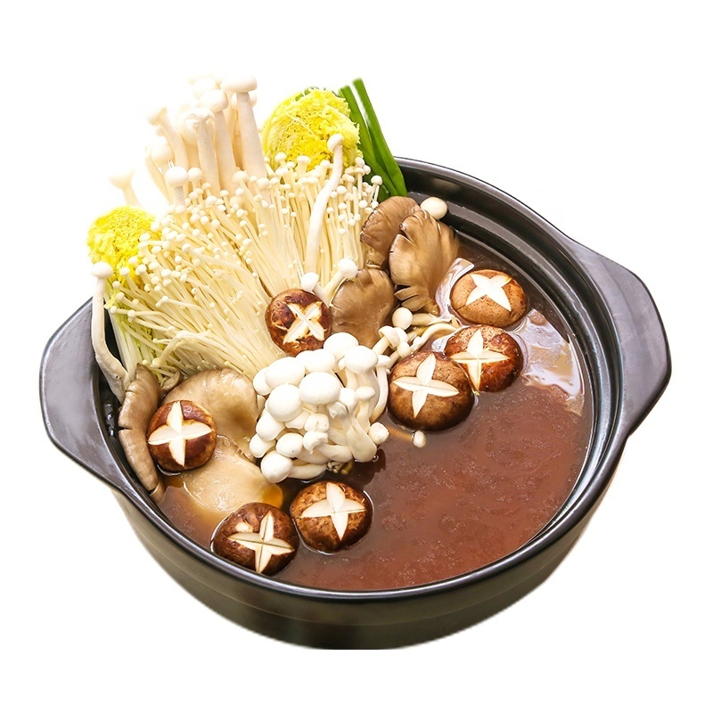 Fresh flavor tricholoma matsutake clear soup seasoning mushroom hot pot soup base material