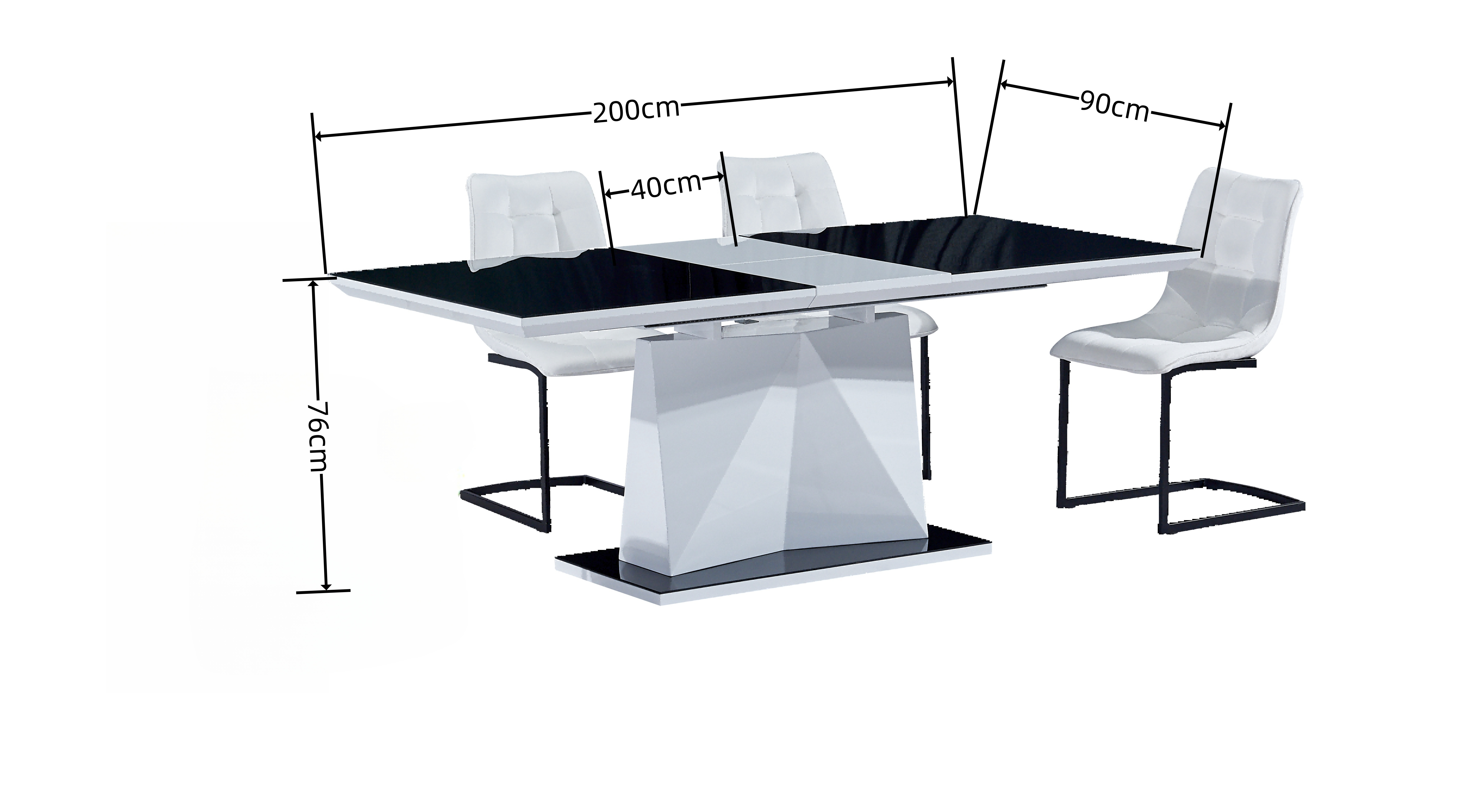 BAZHOU factory  luxury white black dinning table set 4 6 8 seater marble  color top dining tables and chairs