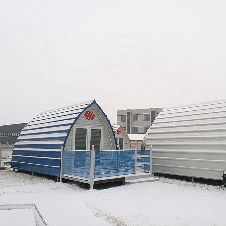 AH-SZ122  Prefabricated home modular pod for camping pods with bathroom