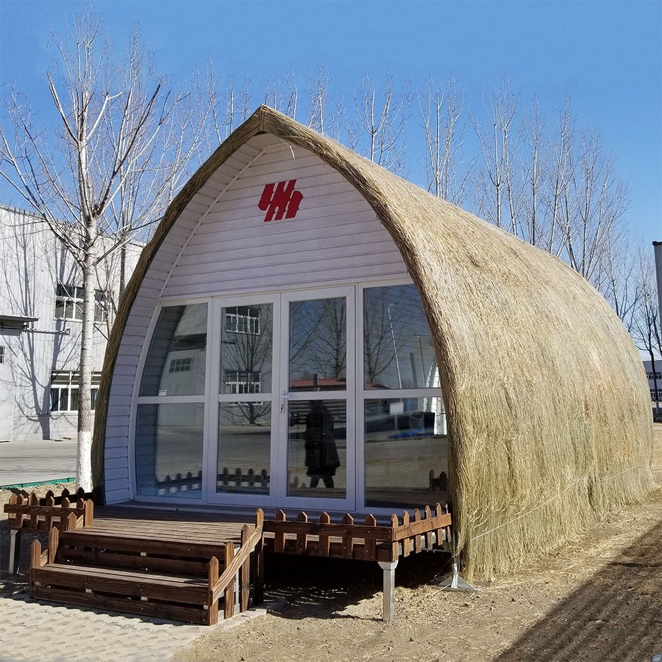 AH-FC9202  luxury steel tent house for beach resort hotel