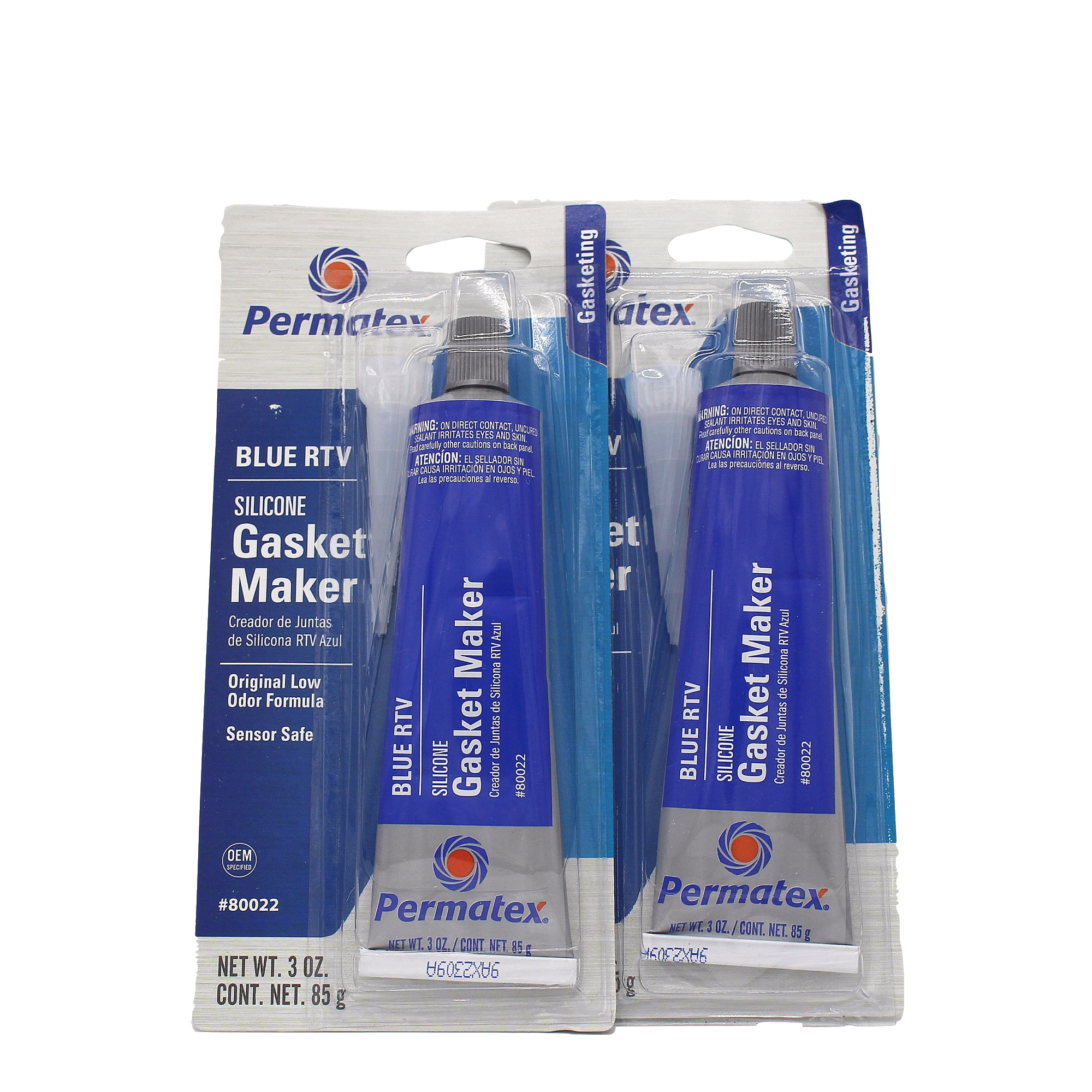 America Permatex 80022/66BR blue RTV silicone gasket flange flat sealant