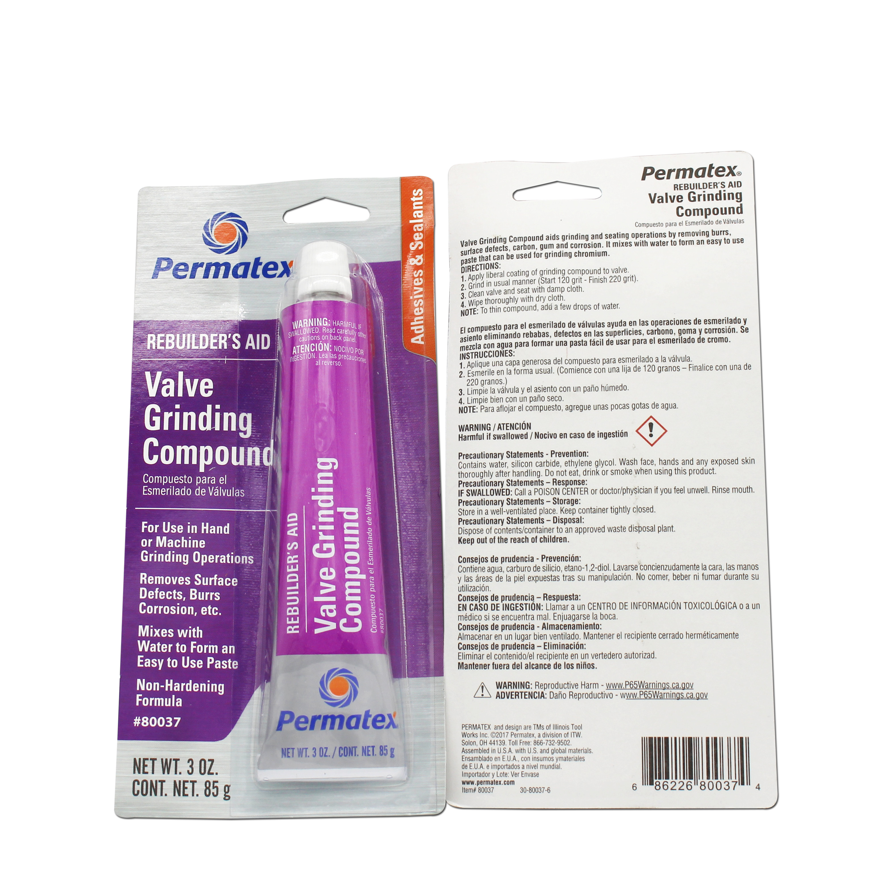 America Permatex 80037/34B Precision Grinding Paste Smooth and Adhesive Ceramic