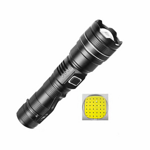 P90 Zoom led Flashlight 2000m Long Range led Flashlight USB Rechargeable Power Bank led Torch Flashlight