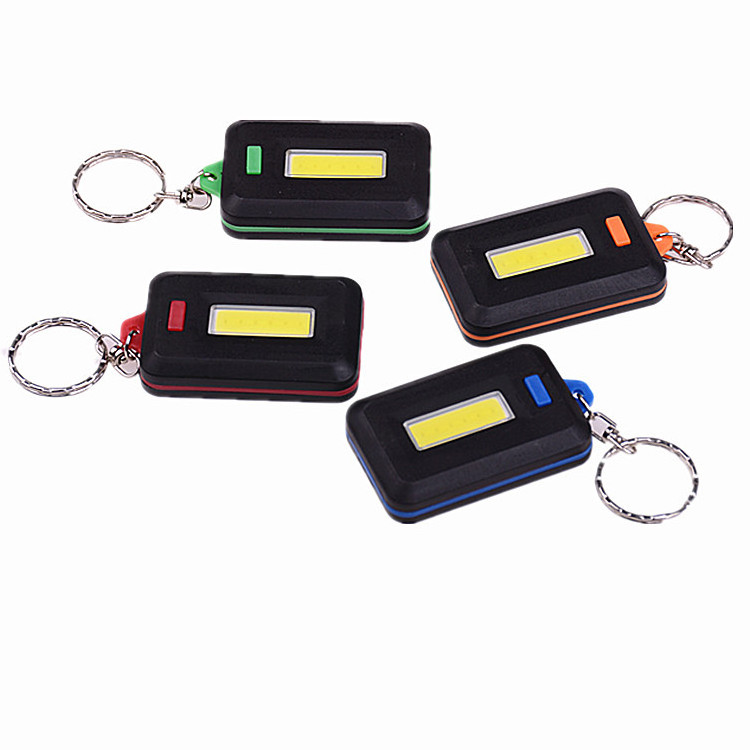 Ningbo Bulk Cheap Promotional COB Ring Keychain Petty Led Torch Backpack Carabiner Portable Travel Lights led Flashlights