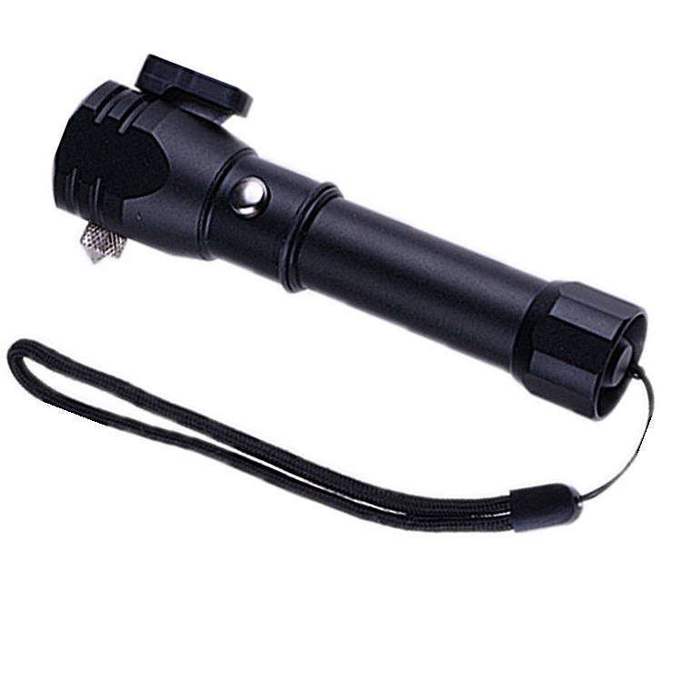 Factory Customized portable  Police security Aluminum  Rechargeable  Led  Flashlight