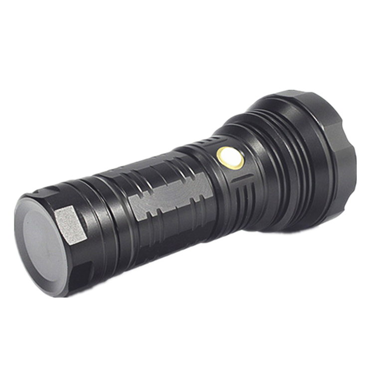 4000 Lumen More Powerful Spotlights Big Torch Long Range Beam 2KM 2000m High Power Led Rechargeable Hunting Flashlight