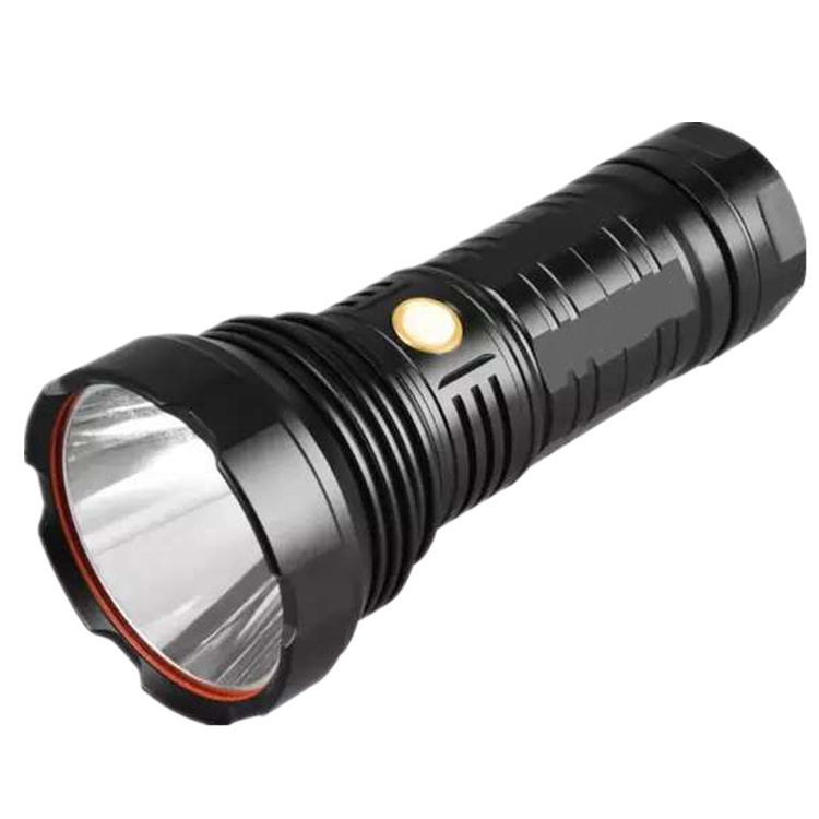 4000 Lumen More Powerful Spotlights Big Torch Long Range Beam 2KM 2000m High Power Led Rechargeable Hunting Flashlight