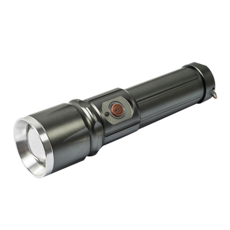 10W 1000Lumens Rotary focusing Large Led Flashlight Long Beam Ultra Bright DC Rechargeable Hunting Flashlights