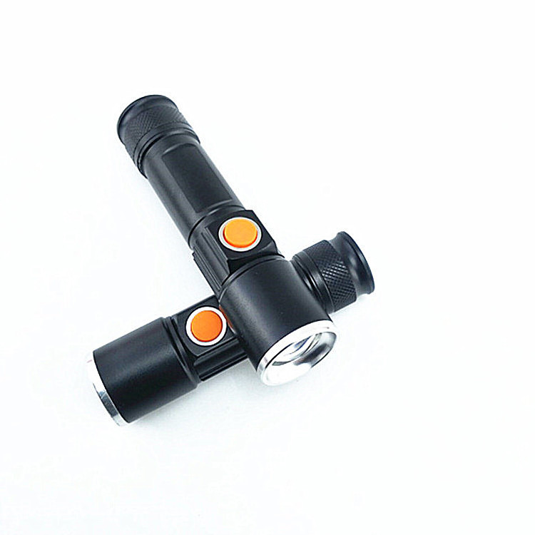 EDC USB Lanterna Led Rechargeable Torch Flashlight,Handheld Waterproof Zoom Mini Flash Light For Bike bicycle