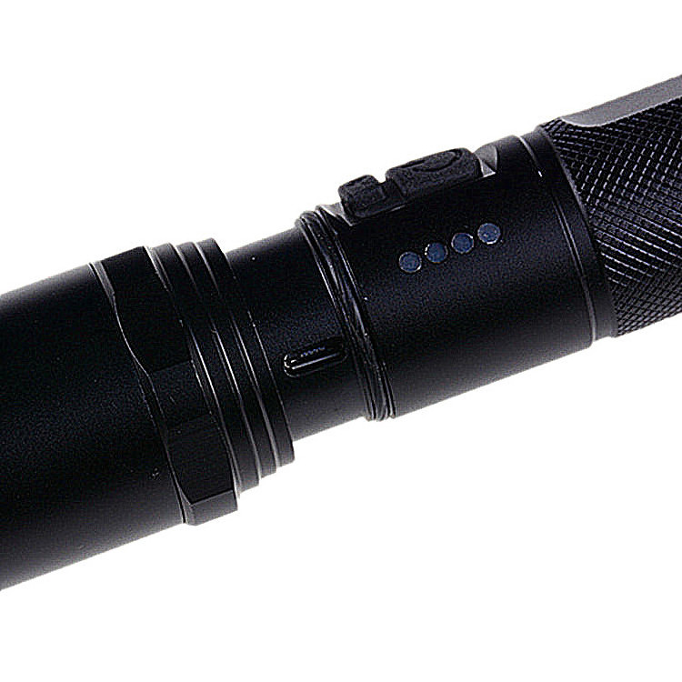 Waterproof Diving Light IP68 USB Recharge 18650 High Powerful Led Diving Flashlight 500 Lumens