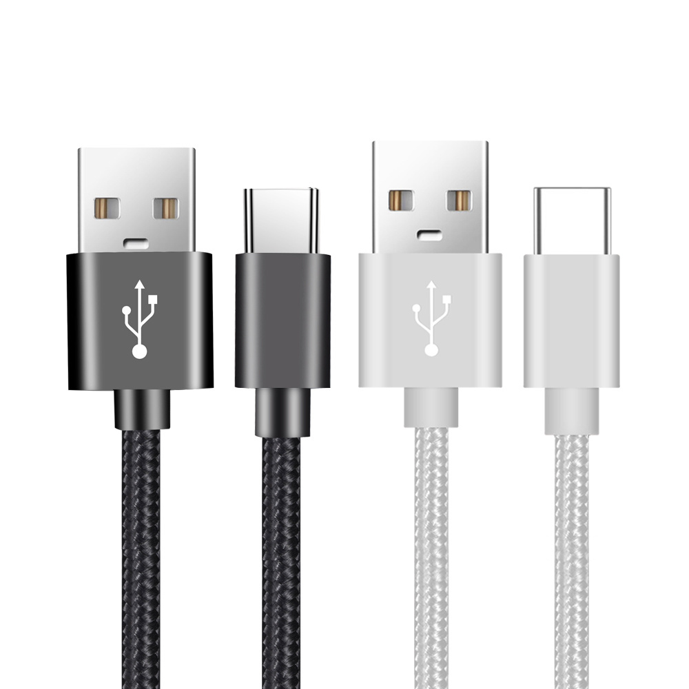 Commonly Used Accessories 1m 3ft Fast Charger Cable Wire Cord with Crystal Box Mobile Phone Fast Charging USB Data Cable Type c