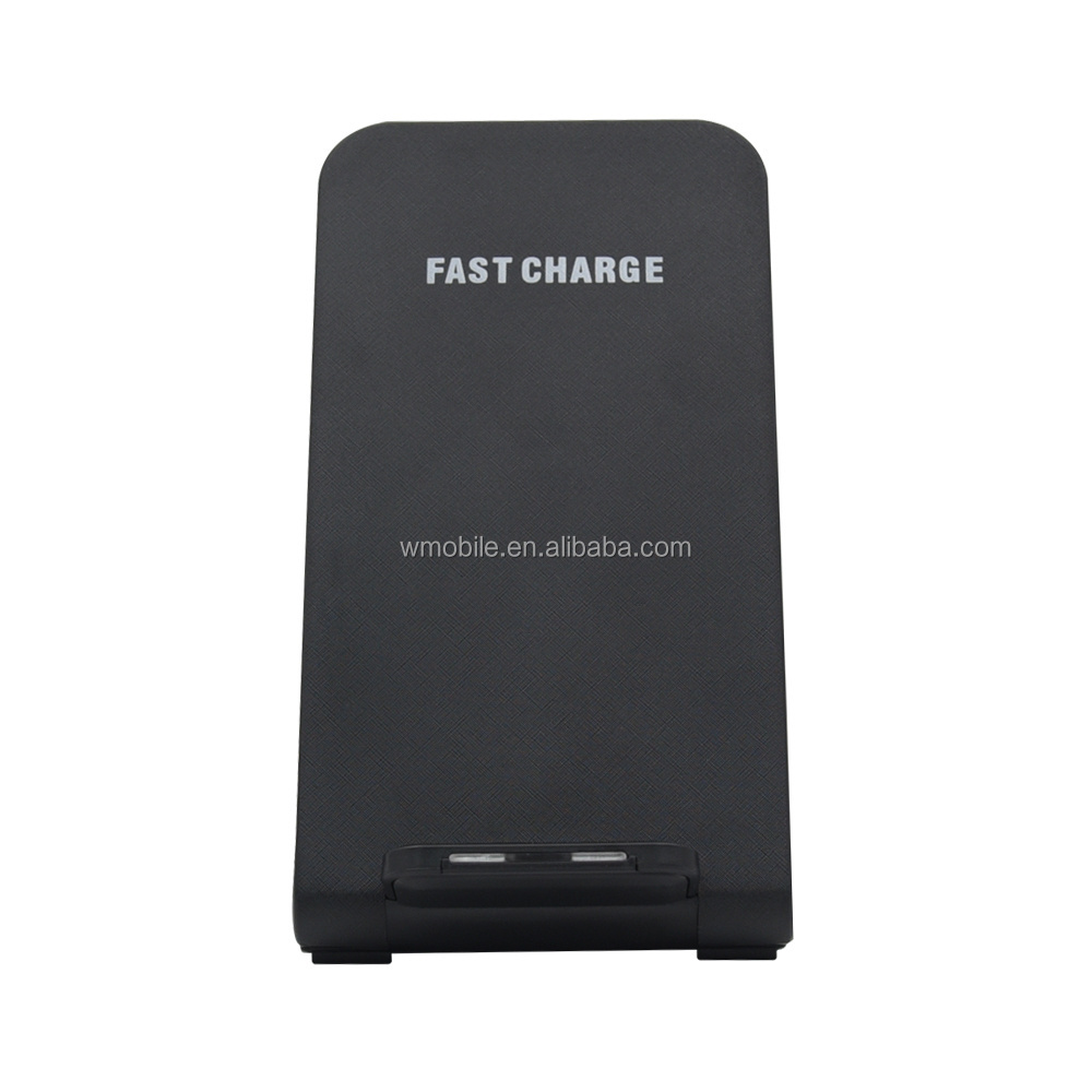 Mobile Phones Holder 2023 Wholesale Foldable  Wireless Charger 2 in 1 Qi Stand 15W Fast Wireless Charging for iPhone 12/13/14