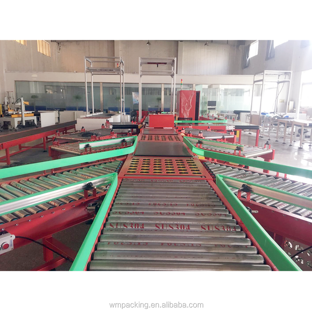 Parcel Sorting System Factory Professional Custom Length Gravity Transfer roller Conveyor Pallet Conveyor  Rolling Conveyor