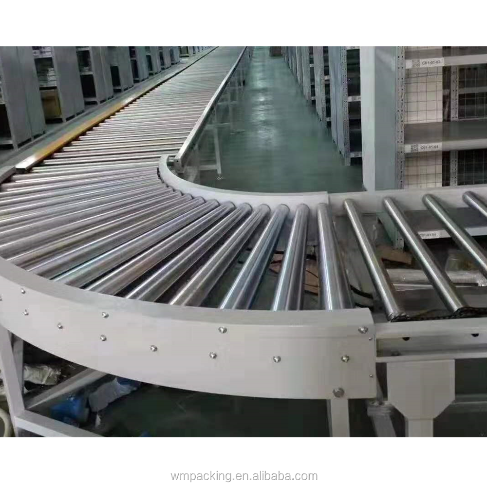 Parcel Sorting System Factory Professional Custom Length Gravity Transfer roller Conveyor Pallet Conveyor  Rolling Conveyor