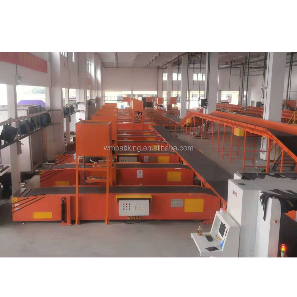 Automatic container truck loading conveyer unloading machine retractable expandable extension telescopic belt conveyor