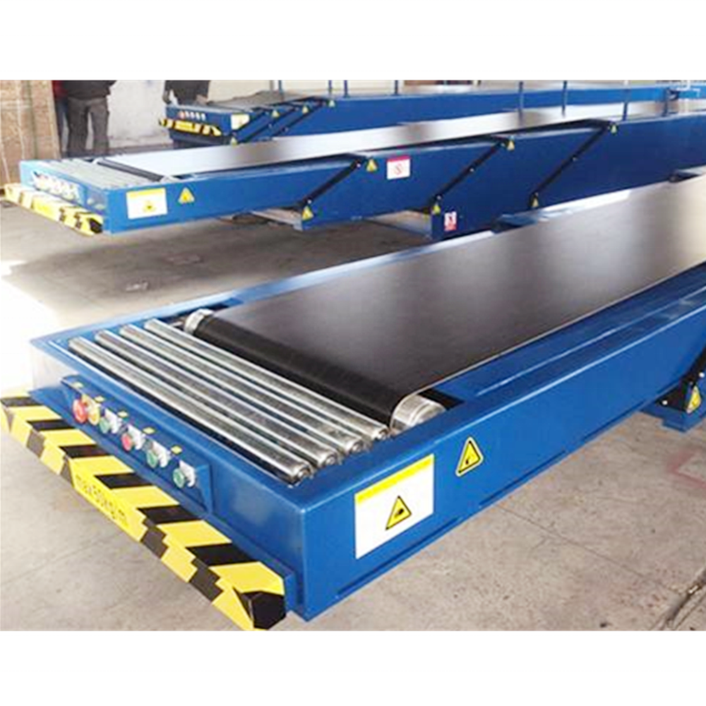 Wangman Container Loading Unloading trucks Equipment Telescoping  Extendable Telescopic Belt Conveyor for Logistics