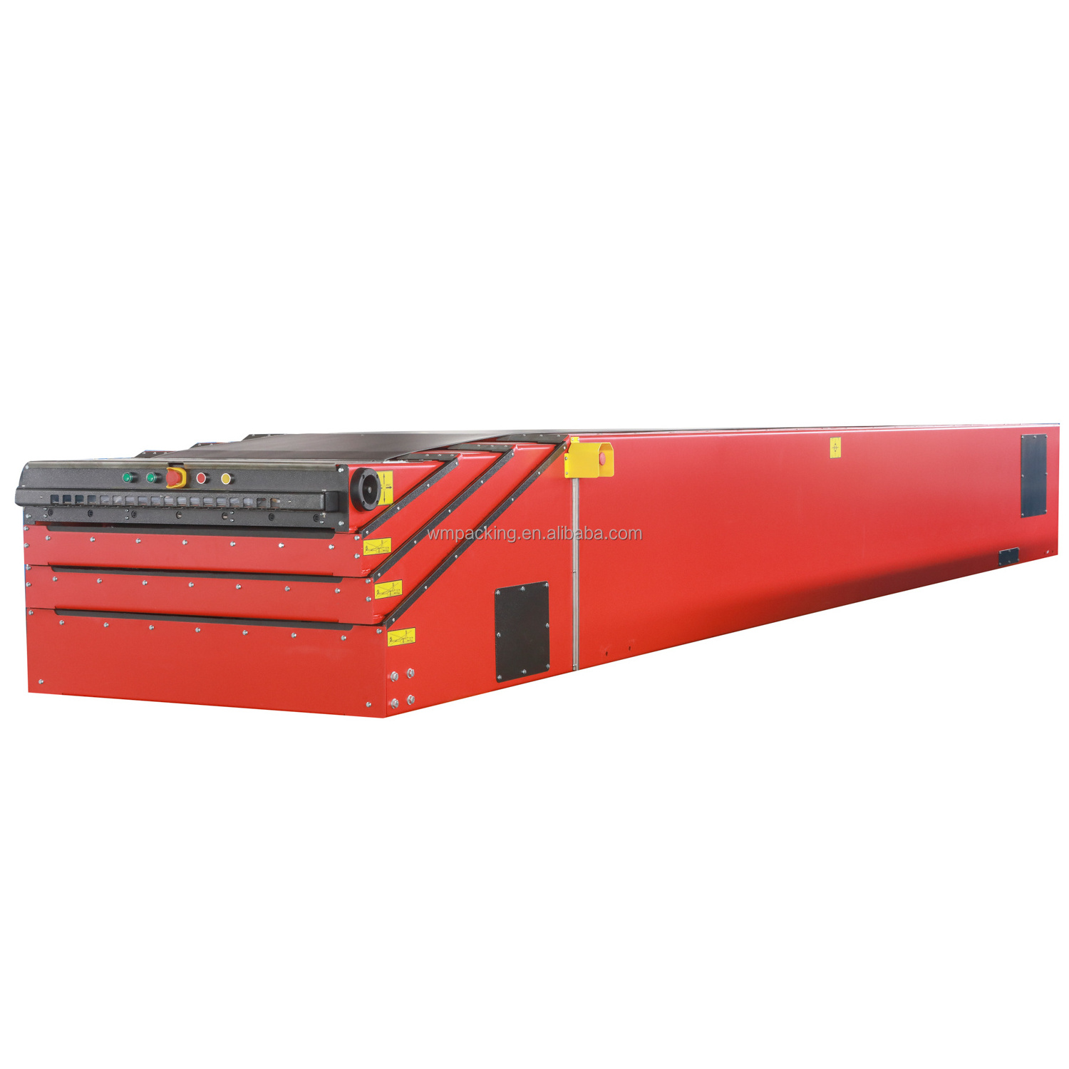 Automatic Remote Control Telescopic Mobile Belt Conveyor For Heavy Duty Loading And Unloading Retractable Conveyor Belt