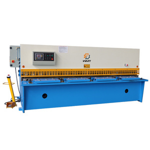 QC12Y 6X2500 swing beam aluminium iron metal steel plate sheet cnc hydraulic shearing machine price