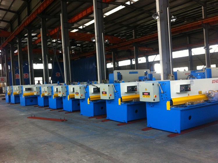 QC12Y 6X2500 swing beam aluminium iron metal steel plate sheet cnc hydraulic shearing machine price