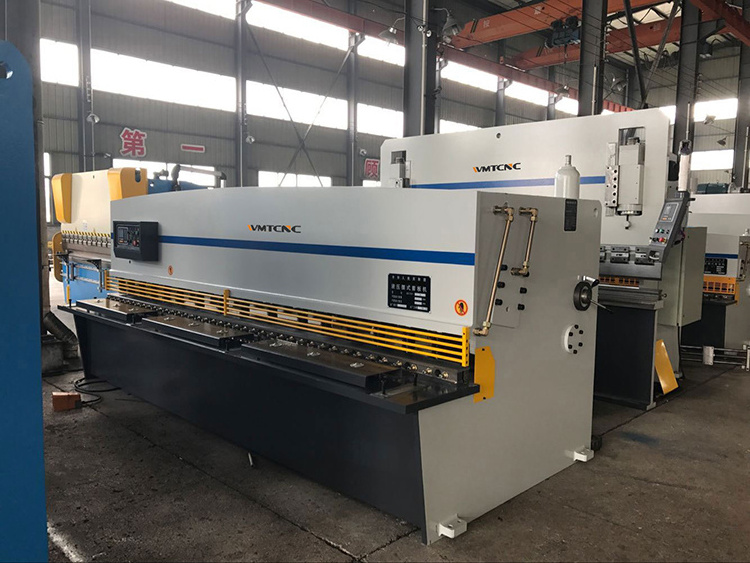 QC12Y 6X2500 swing beam aluminium iron metal steel plate sheet cnc hydraulic shearing machine price