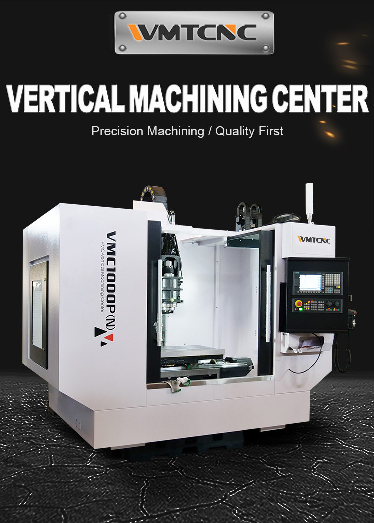 cnc vertical machining center VMC1000P 5 axis vertical machining center vmc milling machine