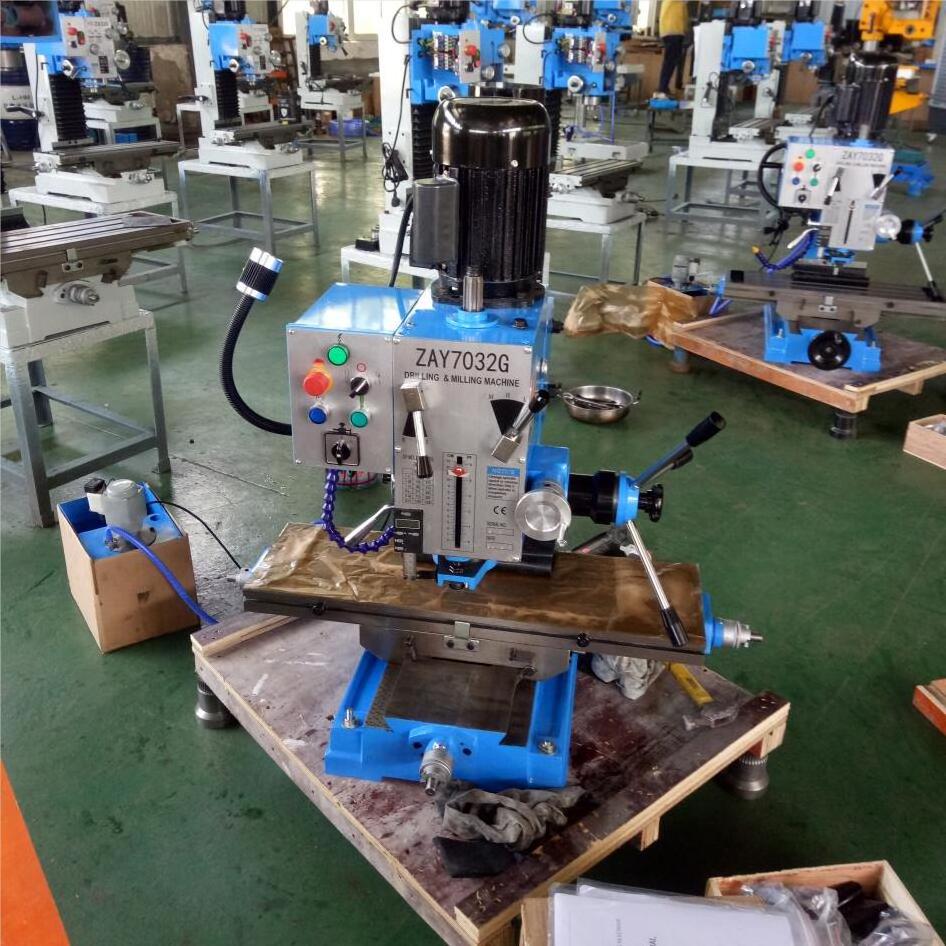 ZAY7032G Gear head manual bench drilling and milling machine