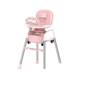 Comfortable Adjustable Portable Baby High Dining Chair With Eating Seat And Tray Easy Clean up Features For Toddler