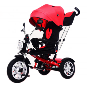 3 In 1 New 3 Wheel Baby Tricycle Children Tricycle ride on car with big wheels and light