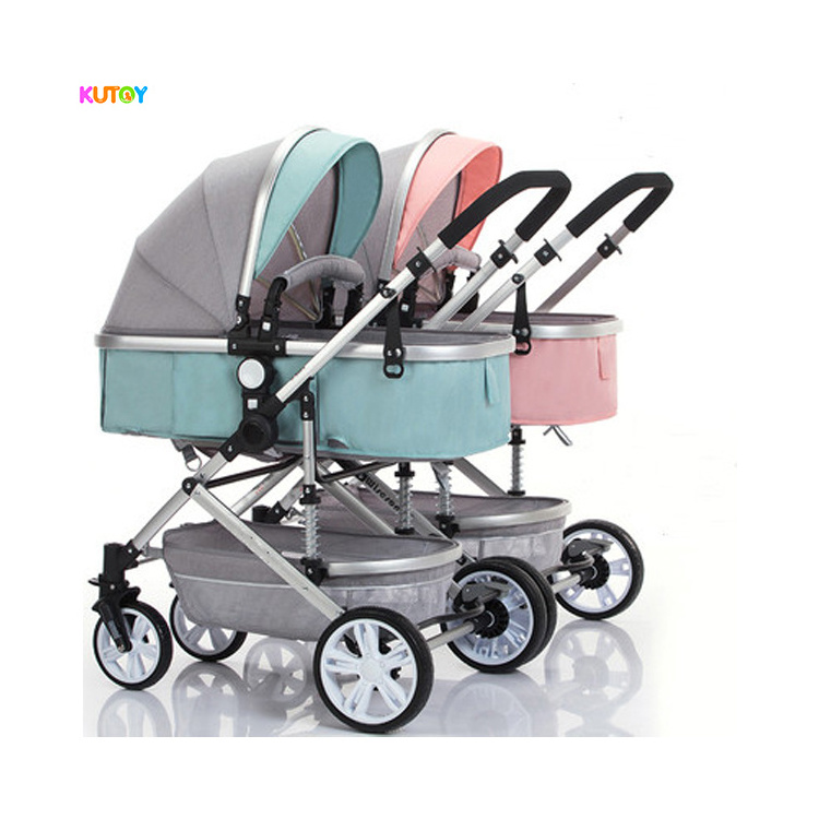 twin carriage 808 kinderwagen baby walker stroller/fancy cool safety twins prams and baby strollers/adult baby stroller