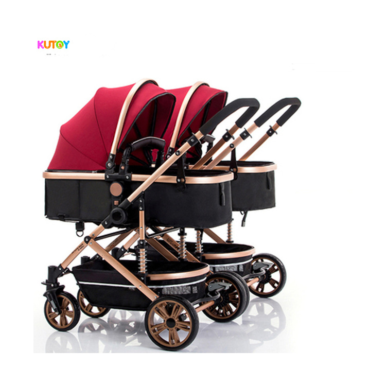 twin carriage 808 kinderwagen baby walker stroller/fancy cool safety twins prams and baby strollers/adult baby stroller