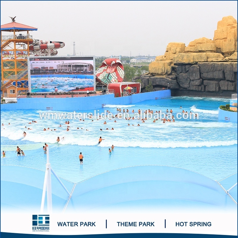 Outdoor waterpark equipment swimming pool wave machine for wave pool