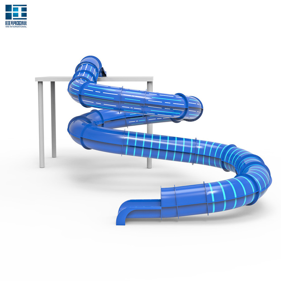 WangMing Outdoor commercial Water Slide Family Water Slide With Swimming Pool