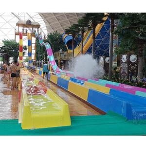 WangMing Spiral water park pool water slide fiberglass large water slide for sale