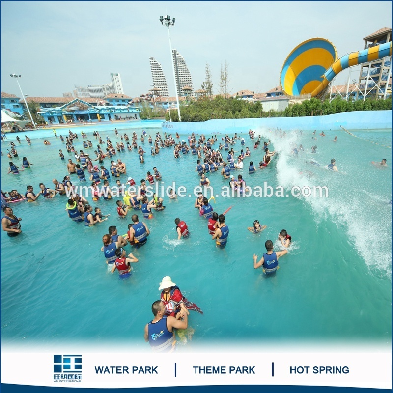 Outdoor waterpark equipment swimming pool wave machine for wave pool