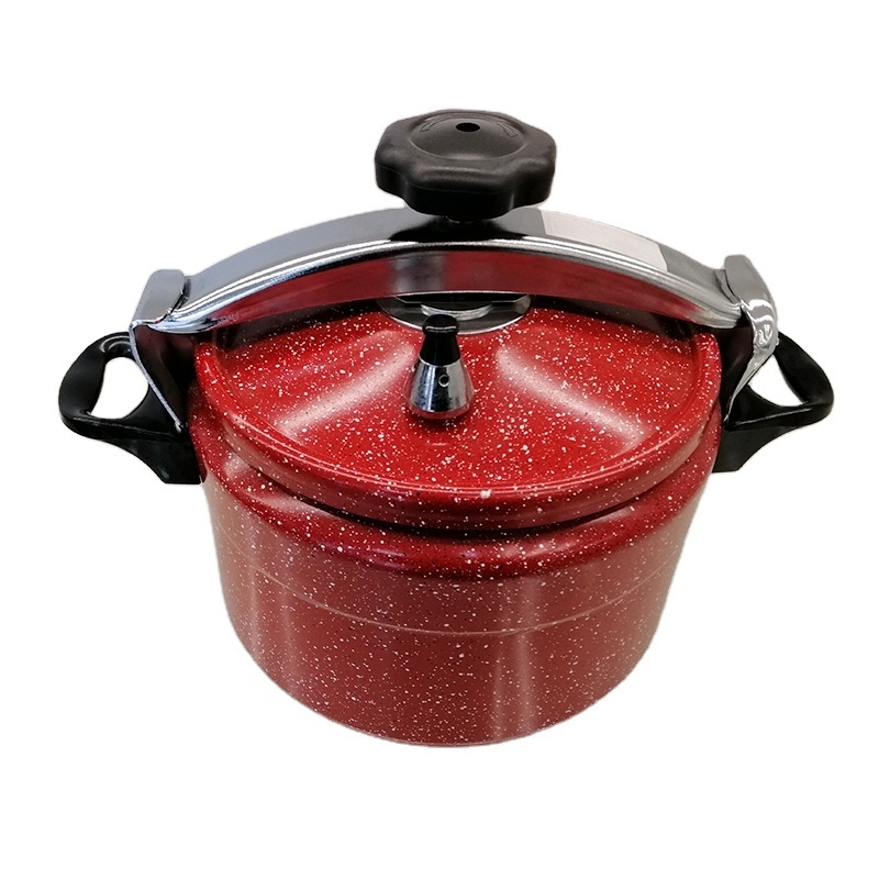 Best Factory Hot Selling 15 Litre Marble Coating Aluminum Alloy Pot Granite Pressure Cooker