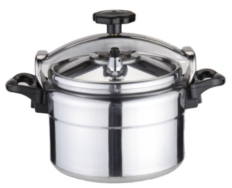 9 Liter Explosion-Proof Aluminum Alloy Pressure Cooker ,Kitchen Rice Cooker with Mirror Polish