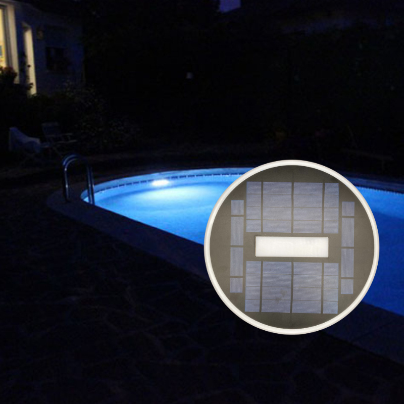 New Type Waterproof Ip68 Solar Powered Swimming Pool Led Lamps Outdoor Swimming Pool Lights 50 White Light IP 68 70 Pool 150x60