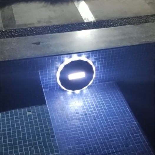 New Type Waterproof Ip68 Solar Powered Swimming Pool Led Lamps Outdoor Swimming Pool Lights 50 White Light IP 68 70 Pool 150x60