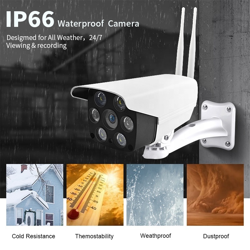 1080p 2mp bullet cctv yoosee outdoor wireless wifi waterproof ip camera with ir night vision