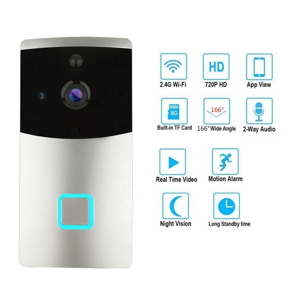 icsee New Arrival High Quality Mobile Wifi Video Door Phone outdoor Wireless intercom Wireless Video Doorbell camera