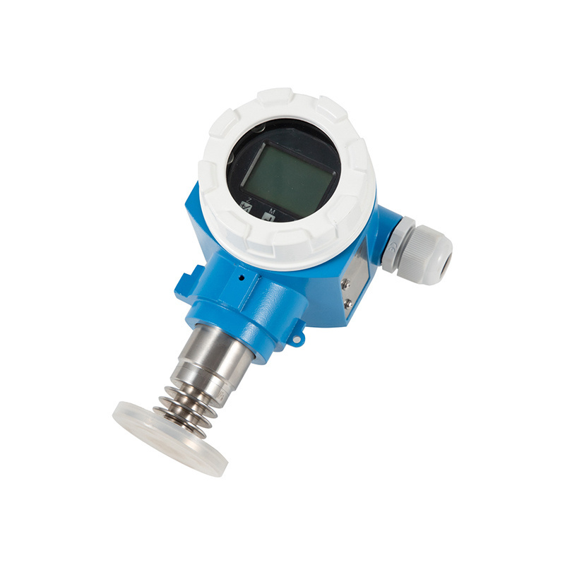 WNK Flat Flush Sanitary Diaphragm Pressure Transmitter With 4-20mA Digital Display Food Sanitary Diaphragm