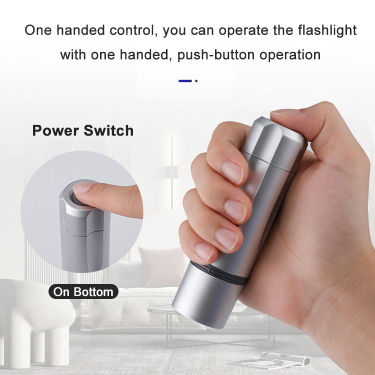 Wall Mounted Flashlight with Plug-in Station Fire Fighting ABS Plastic Torch Hotel Apartment Restaurant Emergency Night Light