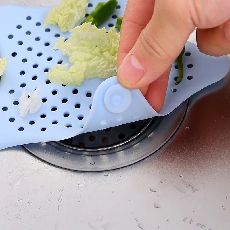 Bath sink strainer Drain Hair Catcher Bath Stopper Plug Sink Strainer Filter Shower sink strainer plug Kitchen Accessories