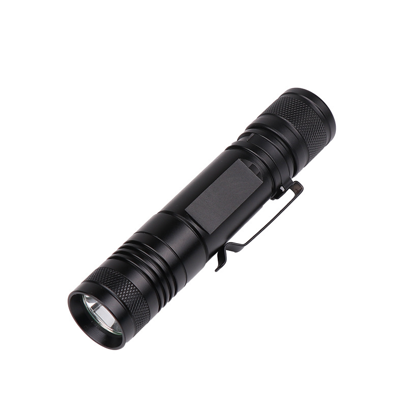 Mini Pen light handy Flashlight flexible New Tactical Zoomable Penlight 4 modes Mini Led Flash light Rechargeable With Clip