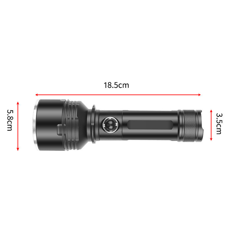 Super bright Torch XHP70 IPX8 highest waterproof LED Professional dual-use Powered Diving Flashlight Quality Fishing Outdoor