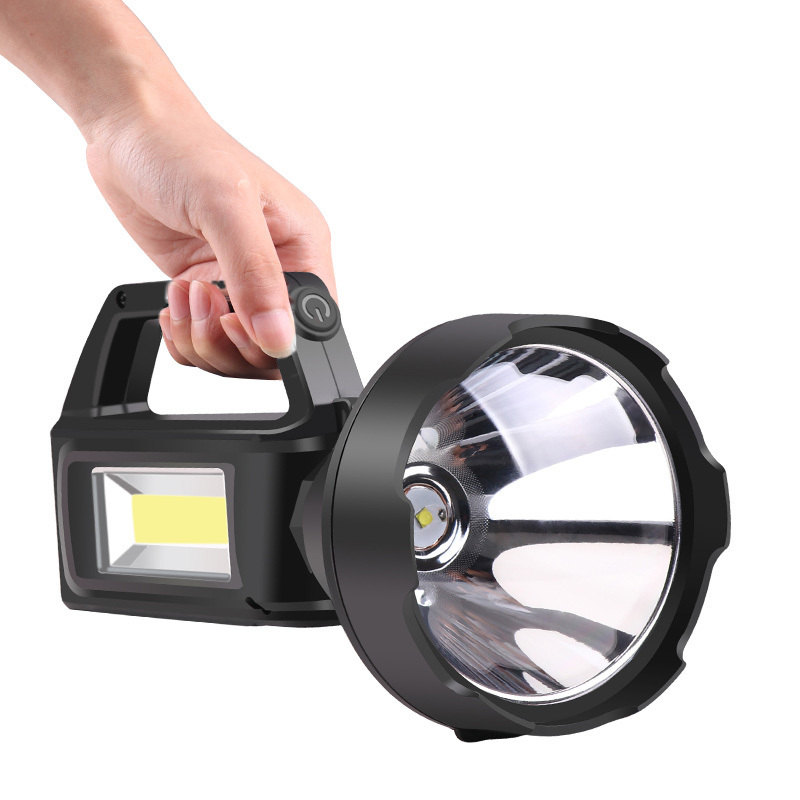 Multifunction 8000 Lumen Super Bright LED Searchlight XHP50 Powerful USB charge Flashlight 6 modes Portable Emergency Spotlight