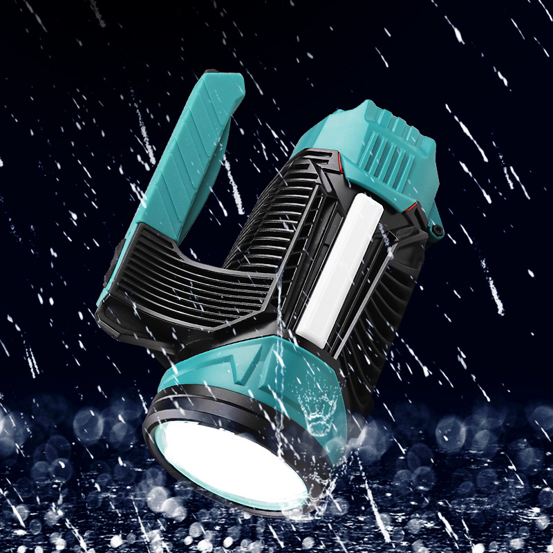 2022 New XHP70 Powerful 8000 Lumen USB Rechargeable Searchlight LED Super Bright Spot light Waterproof 9 modes Search Lantern