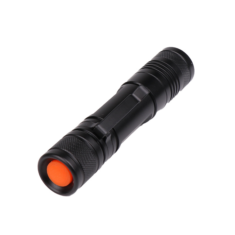 Mini Pen light handy Flashlight flexible New Tactical Zoomable Penlight 4 modes Mini Led Flash light Rechargeable With Clip